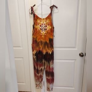 Tie-Dye Mandala Jumpsuit